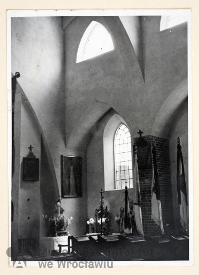 Frydecki Andrzej, Kościół Matki Boskiej Królowej Polski w Sichowie. Rozbudowa. Fotografia, po 1936