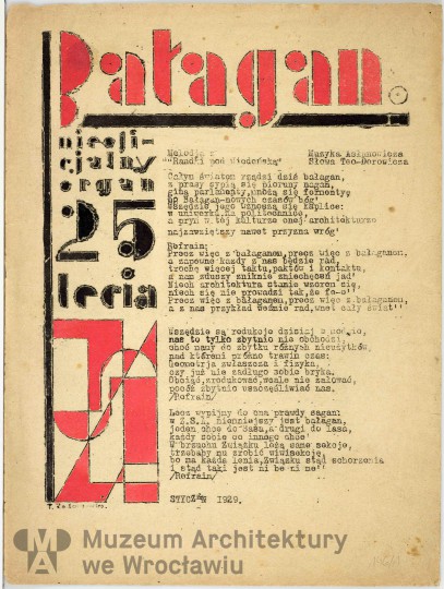 Teodorowicz-Todorowski Tadeusz, Czasopismo studenckie “Bałagan”, 1929.01