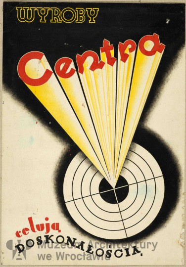Teodorowicz-Todorowski Tadeusz, Reklama wyrobów firmy „Centra”, 1934
