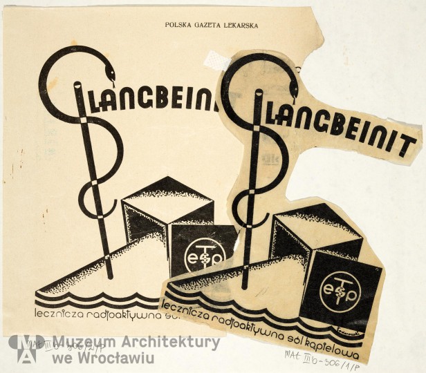 Teodorowicz-Todorowski Tadeusz, Reklama soli kąpielowej „Langbeinit”, 1934