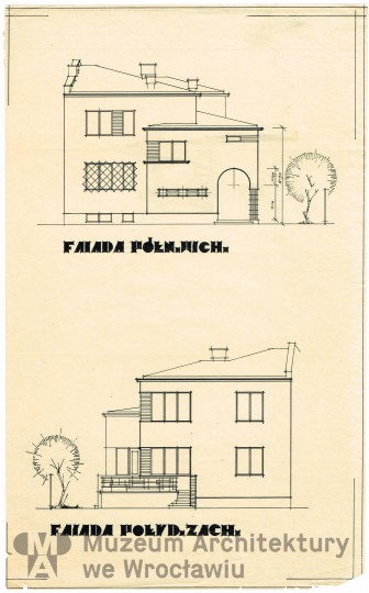 Frydecki Andrzej, Elżbieta Rozalia Henchen’s house in Lviv, ok. 1937