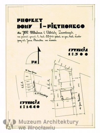 Frydecki Andrzej, Dom Elżbiety i Wilhelma Zarożnych, 1937