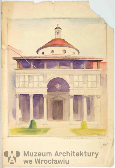 Teodorowicz-Todorowski Tadeusz, Kaplica Pazzich we Florencji, 1928.04.27