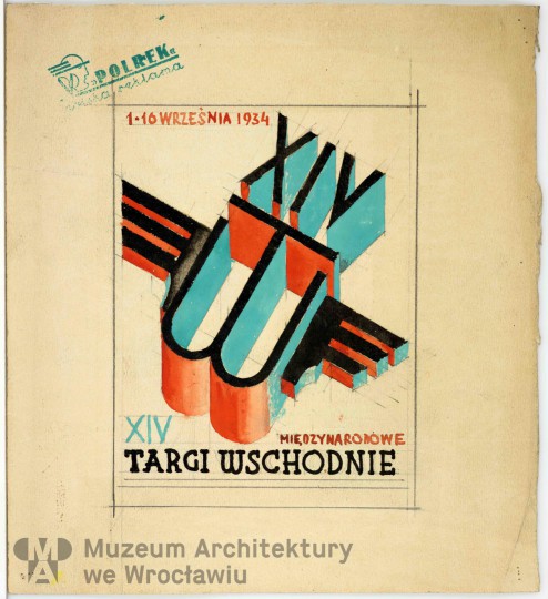 Teodorowicz-Todorowski Tadeusz, Logo XIV Międzynarodowych Targów Wschodnich w Lwowie, 1934