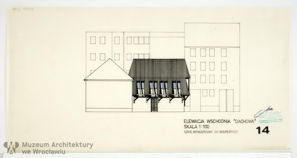 Molicki Witold Jerzy, Catechetic rooms at Zamkowy Square in Oława, 1982