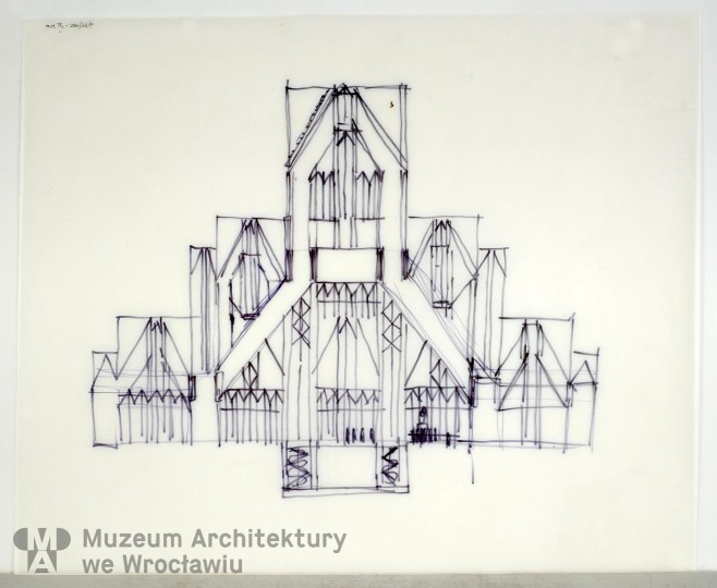 Molicki Witold Jerzy, Cathedral in Gorzów Wielkopolski (church of the Holy Virgin Mary the Queen of Poland), 1986