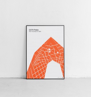 Plakat CCTV Pekin