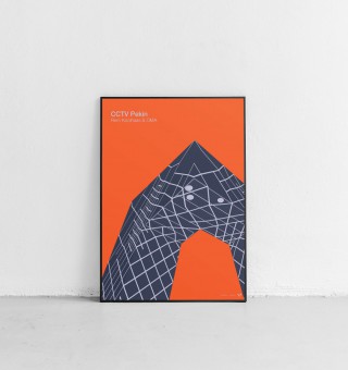 Plakat CCTV Pekin 2