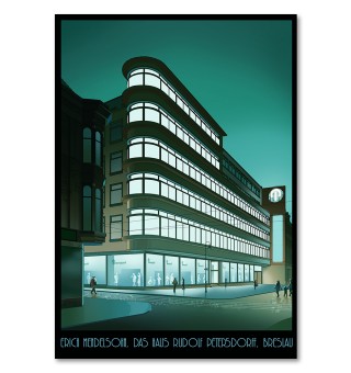 plakat Erich Mendelsohn Breslau