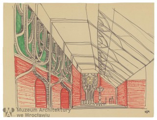 Molicki Witold Jerzy, Kościół św. Jana Bosko w Lubinie. Wystrój wnętrza