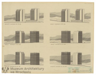 Molicki Witold Jerzy, Adamek A. (Miastoprojekt-Wrocław), Hotel robotniczy DPBP “Zachód” w Wałbrzychu