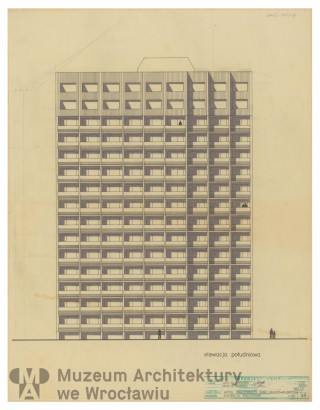 Molicki Witold Jerzy, Adamek A. (Miastoprojekt-Wrocław), Hotel robotniczy DPBP “Zachód” w Wałbrzychu. Budynki 1 i 2