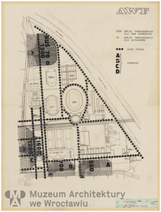 Molicki Witold Jerzy (Miastoprojekt-Wrocław), Akademia Wychowania Fizycznego we Wrocławiu