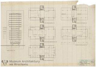 Molicki Witold Jerzy, Tarczyński Jan, Buss T., Maga B. (Miastoprojekt-Wrocław), Budynek biurowy Miastoprojektu-Wrocław