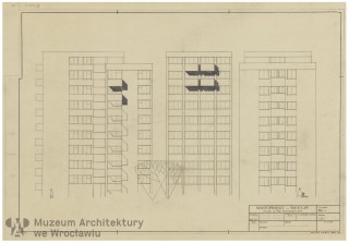 Molicki Witold Jerzy (Miastoprojekt-Wrocław), Budynek wielorodzinny (punktowiec) w Zgorzelcu