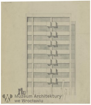 Molicki Witold Jerzy (Miastoprojekt-Wrocław), Budynek wielorodzinny (punktowiec) w Zgorzelcu