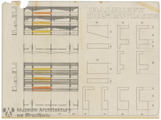 Molicki Witold Jerzy (Miastoprojekt-Wrocław), Wrocławska Wielka Płyta. Balkony “dostawiane”