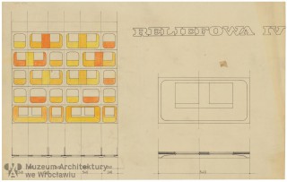 Molicki Witold Jerzy (Miastoprojekt-Wrocław), Wrocławska Wielka Płyta. Ściana osłonowa, typ “reliefowa IV”