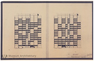 Molicki Witold Jerzy, Mońka M. (Miastoprojekt-Wrocław), Osiedle Wrocław-Zachód. Budynek mieszkalny 16-kondygnacyjny