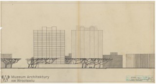 Molicki Witold Jerzy, Sękowski Zbigniew (Miastoprojekt-Wrocław), Osiedle Wrocław-Zachód. Ośrodek handlowo-usługowy