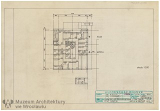 Molicki Witold Jerzy, Kulikowski Jan (Miastoprojekt-Wrocław), Osiedle Wrocław-Zachód. Pawilon usługowy