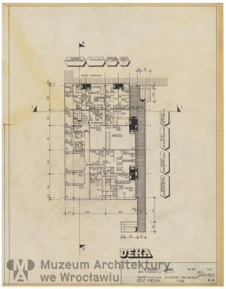 Molicki Witold Jerzy, Szukała Tadeusz (Miastoprojekt-Wrocław), Osiedle Wrocław-Zachód. Dom handlowy