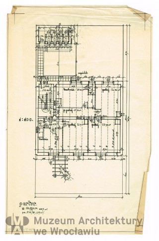 Frydecki Andrzej, Józef Kuźmiak’s house in Lviv. Version I