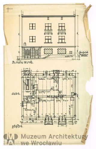 Frydecki Andrzej, Józef Kuźmiak’s house in Lviv. Version I