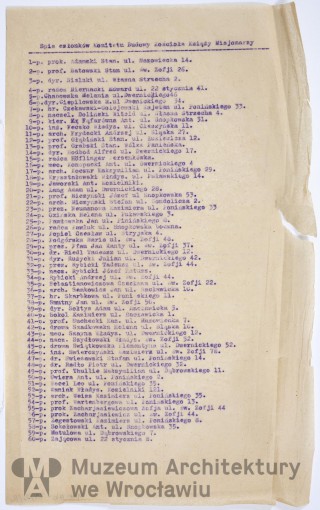 , Kościół św. Wincentego a Paulo Księży Misjonarzy we Lwowie. Korespondencja