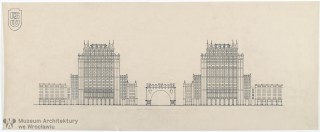 Teodorowicz-Todorowski Tadeusz, Plac Grunwaldzki (Oś Grunwaldzka) we Wrocławiu