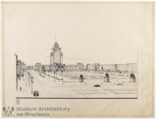 Teodorowicz-Todorowski Tadeusz, Plac Grunwaldzki (Oś Grunwaldzka) we Wrocławiu