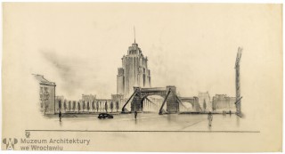 Teodorowicz-Todorowski Tadeusz, Plac Grunwaldzki (Oś Grunwaldzka) we Wrocławiu