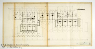 Molicki Witold Jerzy, Szukała Tadeusz (Miastoprojekt-Wrocław), Ośrodek wczasowo-hotelowy “Jaworek” koło Międzygórza. Budynek nr 7