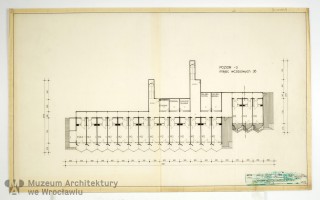 Molicki Witold Jerzy, Szukała Tadeusz (Miastoprojekt-Wrocław), Ośrodek wczasowo-hotelowy “Jaworek” koło Międzygórza. Budynek nr 2