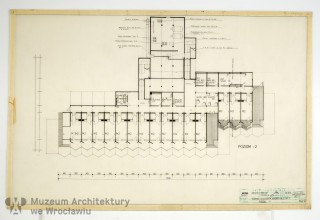 Molicki Witold Jerzy, Szukała Tadeusz (Miastoprojekt-Wrocław), Ośrodek wczasowo-hotelowy “Jaworek” koło Międzygórza. Budynek nr 2