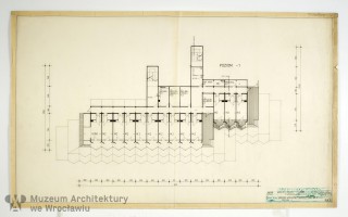Molicki Witold Jerzy, Szukała Tadeusz (Miastoprojekt-Wrocław), Ośrodek wczasowo-hotelowy “Jaworek” koło Międzygórza. Budynek nr 2