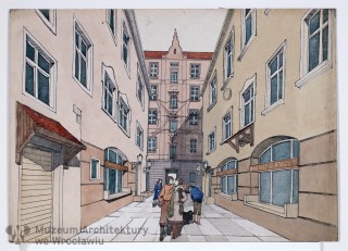 Molicka Maria, Rynek we Wrocławiu. Blok zachodni. Rewaloryzacja