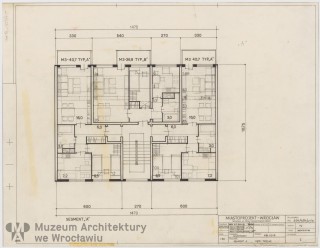 Molicki Witold Jerzy (Miastoprojekt-Wrocław), Osiedle Wrocław-Zachód. Segment A