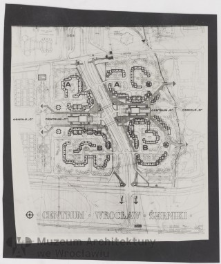 Molicki Witold Jerzy, Kupczyk M., Kujawski W. (Miastoprojekt-Wrocław), Wrocław-Żerniki. Centrum