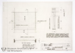 Molicki Witold Jerzy, Spławski Ryszard, Kamocki Wacław (Miastoprojekt-Wrocław), Osiedle Spółdzielni Mieszkaniowej “Budowlani” w rejonie ul. Wojszyckiej we Wrocławiu. Dom bliźniaczy mniejszy