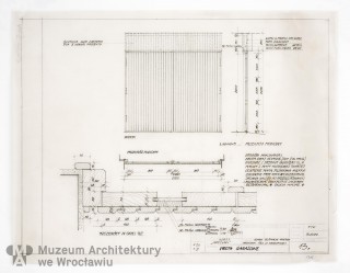 Molicki Witold Jerzy, Spławski Ryszard, Kamocki Wacław (Miastoprojekt-Wrocław), Osiedle Spółdzielni Mieszkaniowej “Budowlani” w rejonie ul. Wojszyckiej we Wrocławiu. Dom bliźniaczy mniejszy