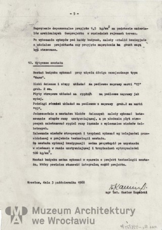 Molicki Witold Jerzy, Karnicki Wacław (Miastoprojekt-Wrocław), Osiedle Spółdzielni Mieszkaniowej “Budowlani” w rejonie ul. Wojszyckiej we Wrocławiu. Dom bliźniaczy