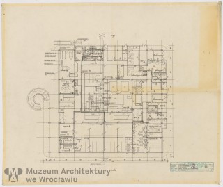 Molicki Witold Jerzy, Ciechański T. (Miastoprojekt-Wrocław), Stołówka pracownicza Mera-Elwro we Wrocławiu