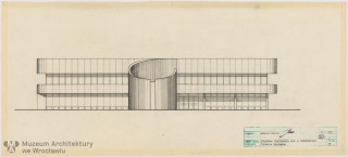 Molicki Witold Jerzy (Miastoprojekt-Wrocław), Stołówka pracownicza Mera-Elwro we Wrocławiu