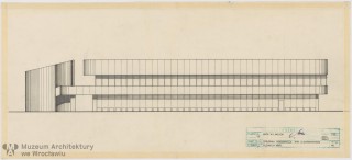 Molicki Witold Jerzy (Miastoprojekt-Wrocław), Stołówka pracownicza Mera-Elwro we Wrocławiu
