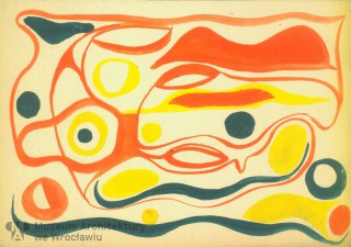 Molicki Witold Jerzy, Cykl “Forma i Kolor”. Kompozycja abstrakcyjna (organiczna)