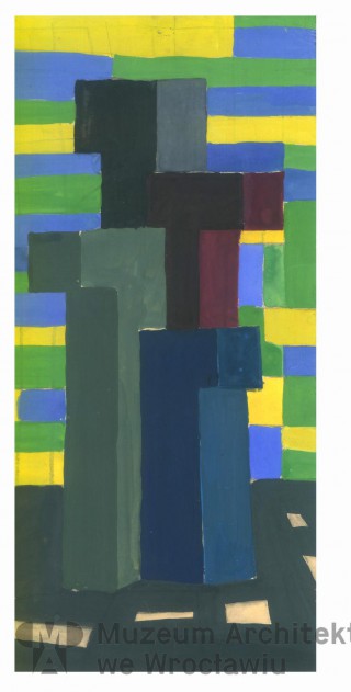 Molicki Witold Jerzy, Cykl “Forma i Kolor”. Kompozycja architektoniczna
