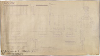 Frydecki Andrzej, Wydział Mechaniczny Politechniki Wrocławskiej. Gmach główny. Stolarka drzwiowa