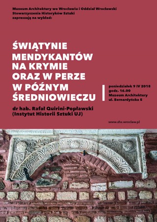 Świątynie mendykantów na Krymie oraz w Perze w późnym średniowieczu