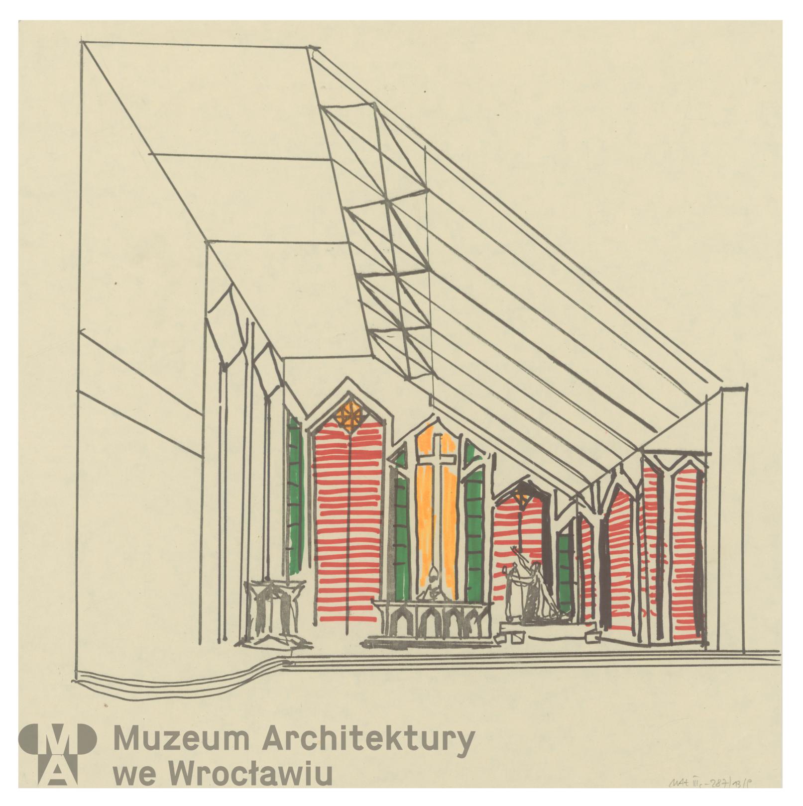 Molicki Witold Jerzy, Kościół św. Jana Bosko w Lubinie. Wystrój wnętrza, lata 80. XX wieku